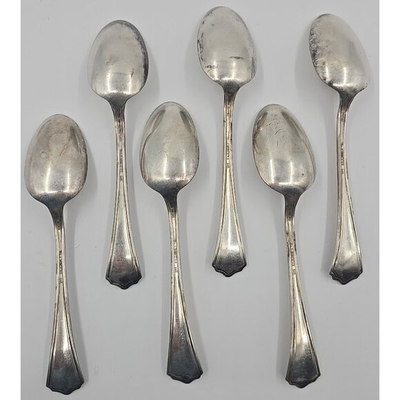 WM. A. Rogers SXR Silverplated Mixed Lot 19 Pc Spoons Forks Replacements Vtg - Picture 11 of 13